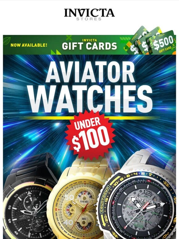 Aviator Watches✈️ UNDER $100 ❗ Soar In Style❗️