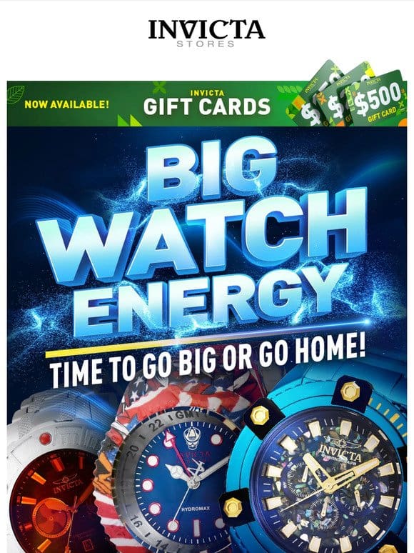 Big Is Always Better☝️ BIG WATCH ENERGY❗️