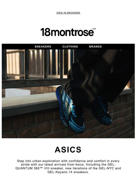 Brand Focus: ASICS.