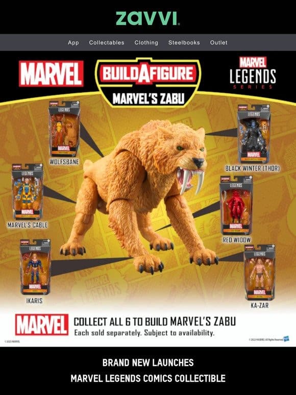 Brand New! Hasbro Marvel Legends