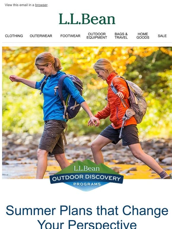 Bucket-List Summer Trips with L.L.Bean