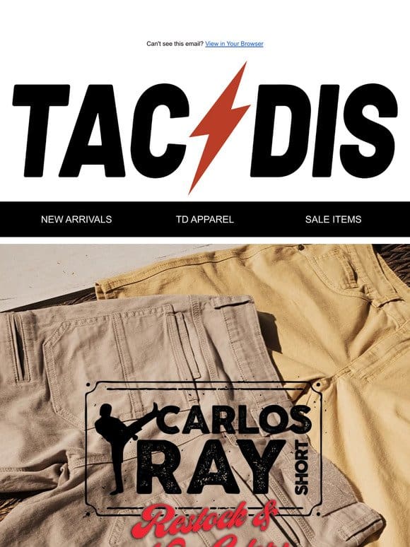 CARLOS RAY SHORTS! RESTOCK & NEW COLORS!⚡