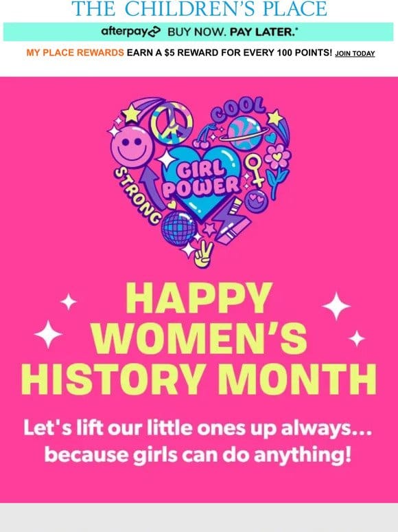 CELEBRATE GIRL POWER