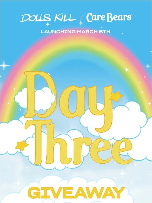 Care Bears Countdown Giveaway Day 3  ☁️