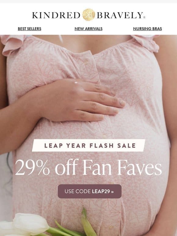 Celebrate Leap Year with 29% off faves!