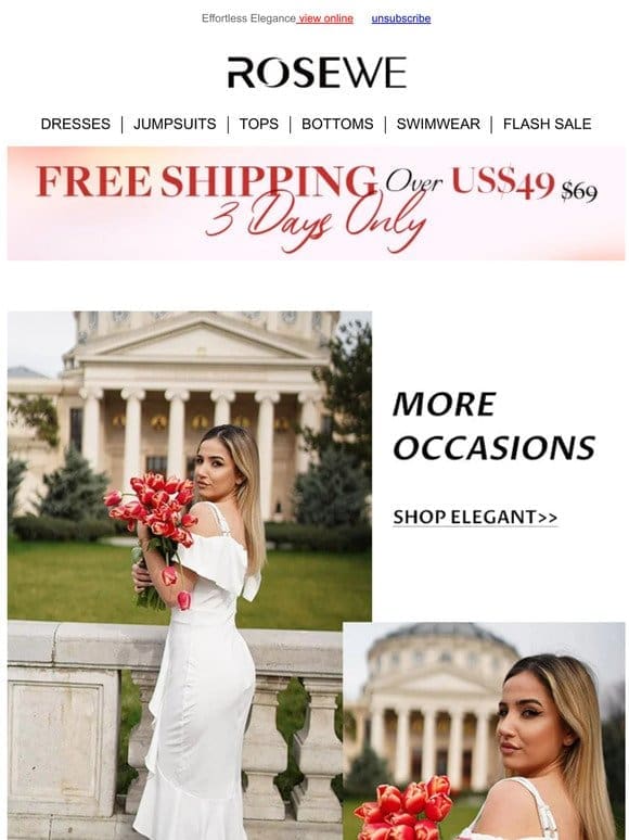 Celebrate Women’s Day with FREE SHIPPING + 4TH FREE!