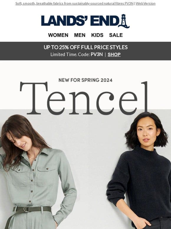 Check out our new TENCEL edit here!