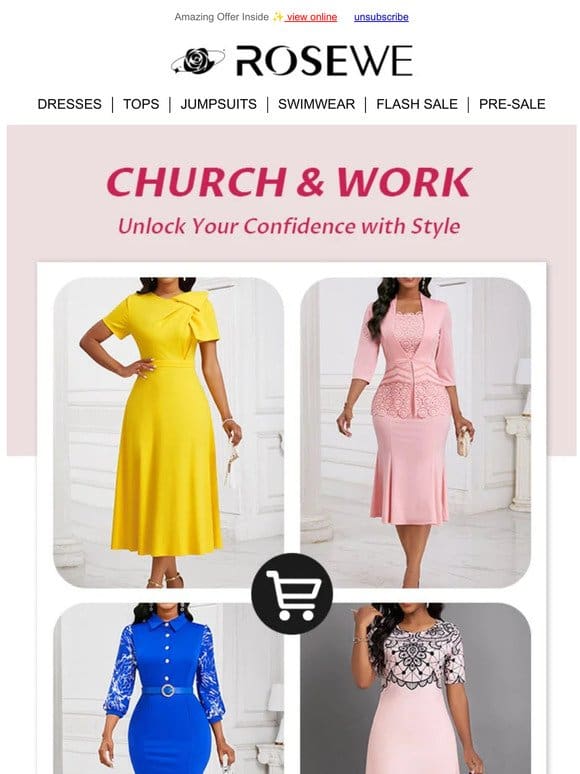 Church & Work: Shop our NEWEST Picks