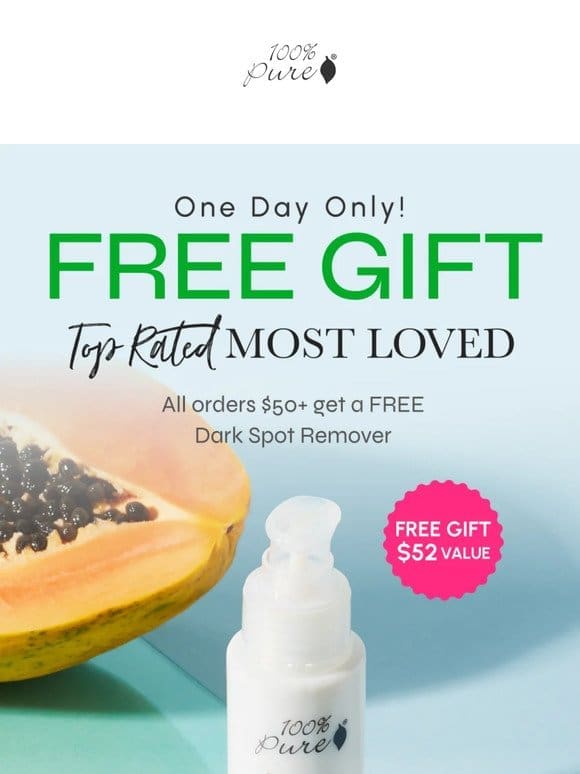 Claim Your Complimentary Dark Spot Remover Now!