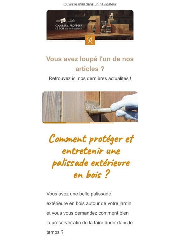 Comment protéger et entretenir une palissade extérieure en bois ?