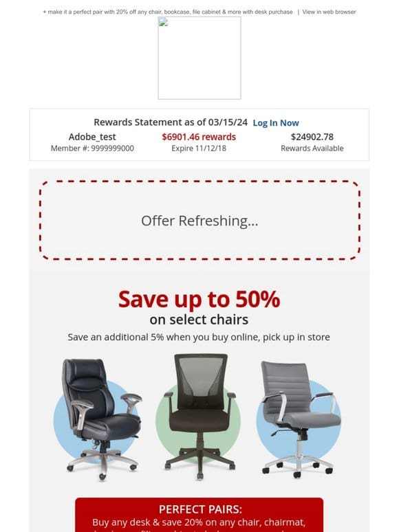 Create Your Perfect Office: Up to 50% off select Chairs