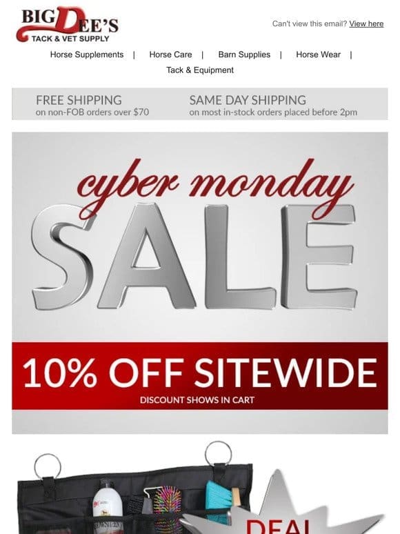 Cyber Monday SAVINGS Event! These deals won’t last