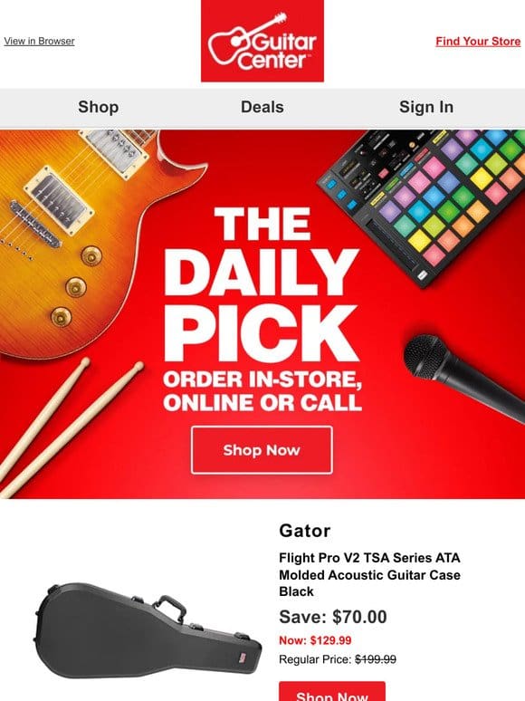 Daily Pick: Uncover your deal of the day