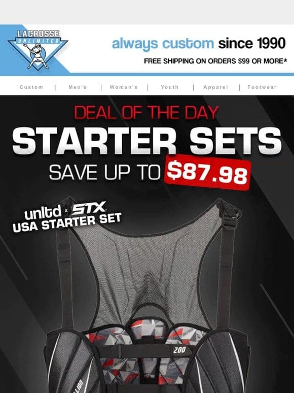 Deal of the Day: Starter Sets