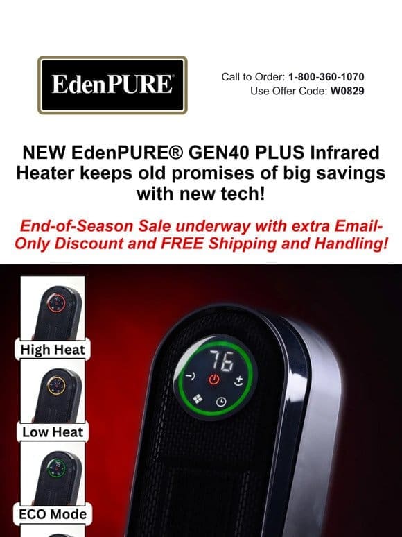 Discount Enclosed – GEN40 PLUS on SALE!