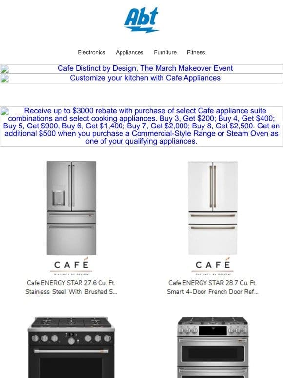 Discover Café: Customizable Kitchen Appliances for the Modern Home