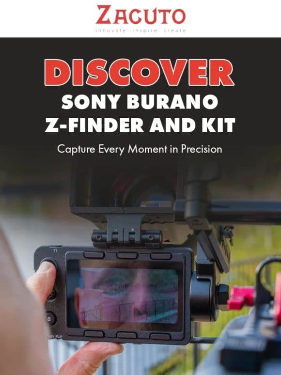 Discover Sony Burano Z-Finder and Kit