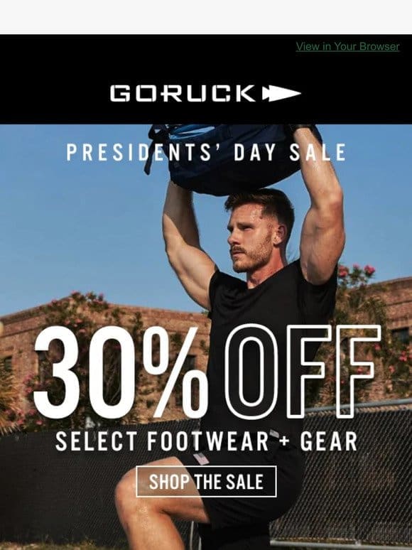 Don’t Miss Our Presidents’ Day Sale