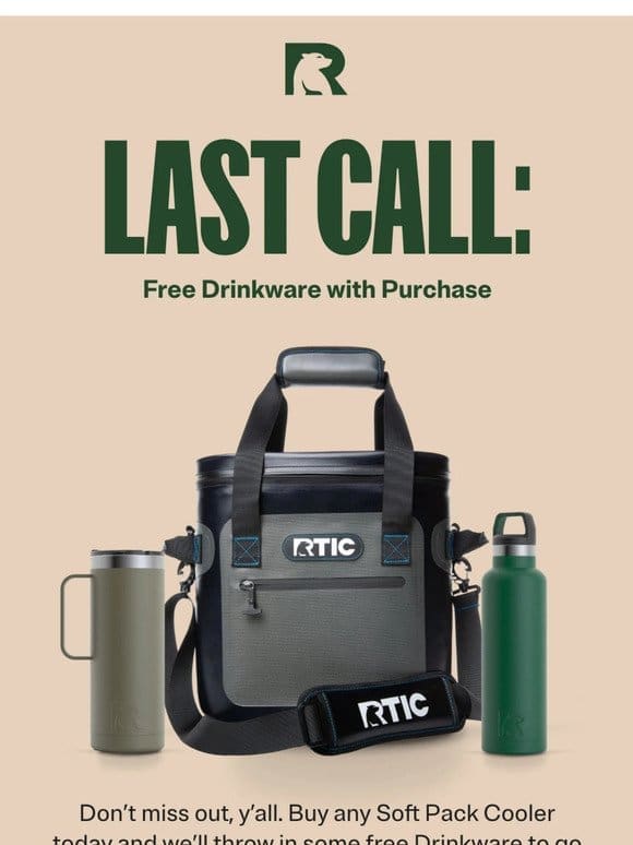 Don’t Miss Out On Free Drinkware