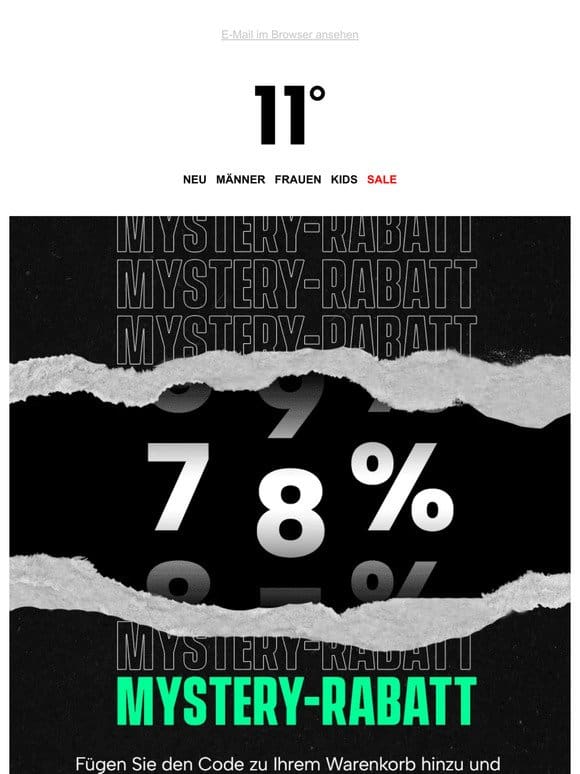 EXKLUSIVER MYSTERY-RABATT