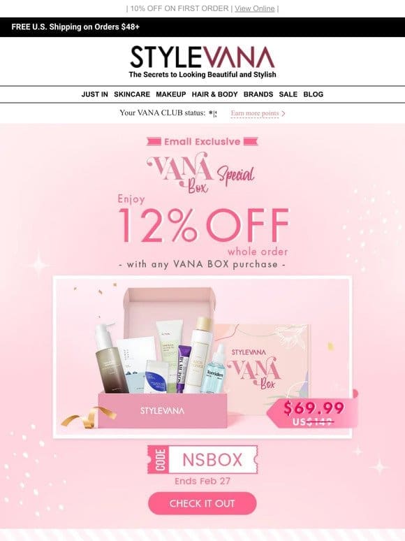 EXTRA 12% OFF for this treasure trove…