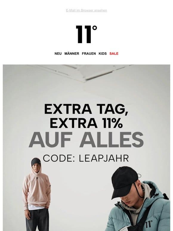 EXTRA TAG， EXTRA 11% AUF ALLES