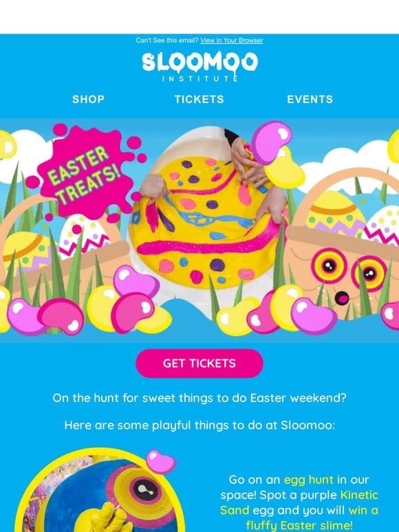 Easter Treats at Sloomoo