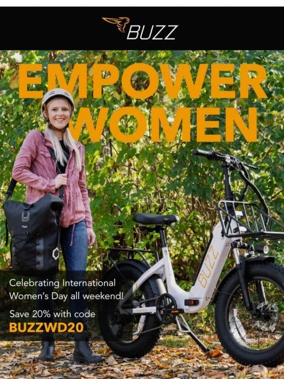 Empower Women: 20% Off Adventure!