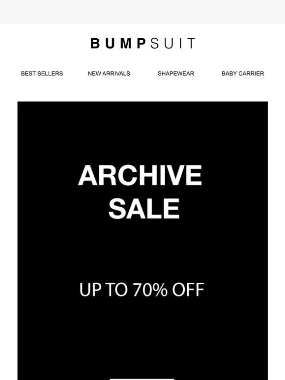 Ending Soon: Archive Sale