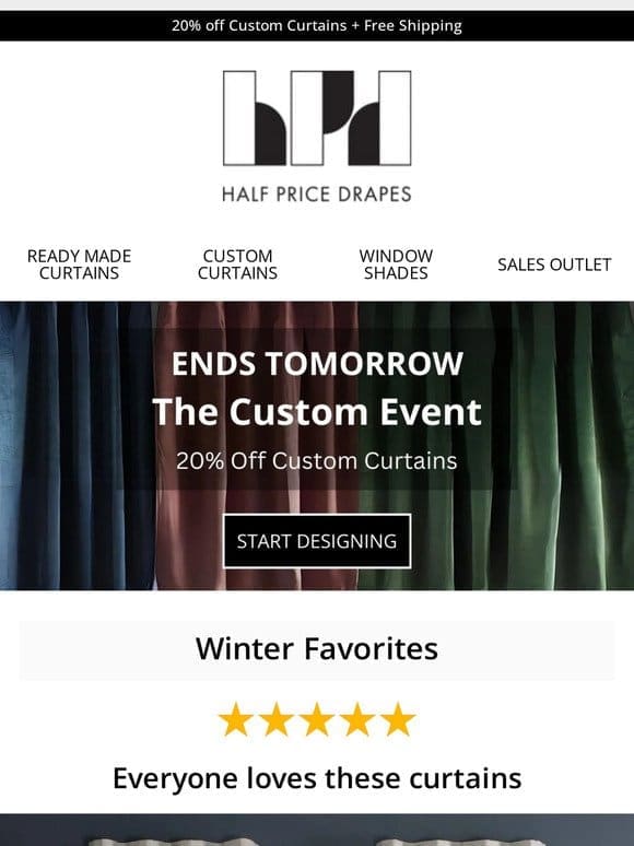 Ends Tomorrow: The Custom Event