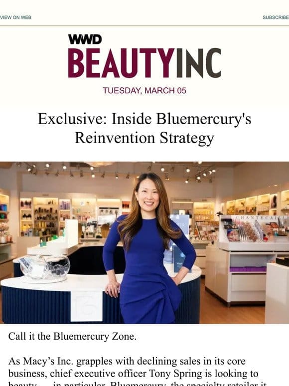 Exclusive: Bluemercury’s Bold Expansion Strategy