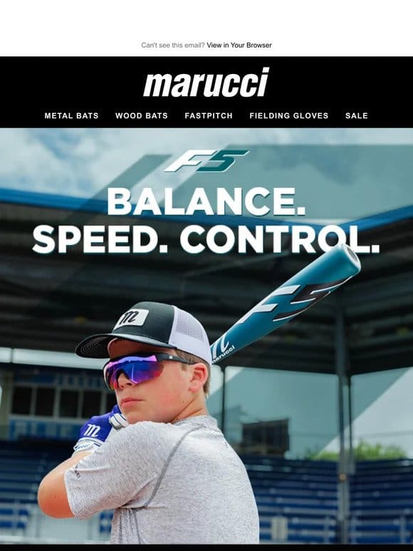 F5 from Marucci: Traditional Feel & Precise Balance!