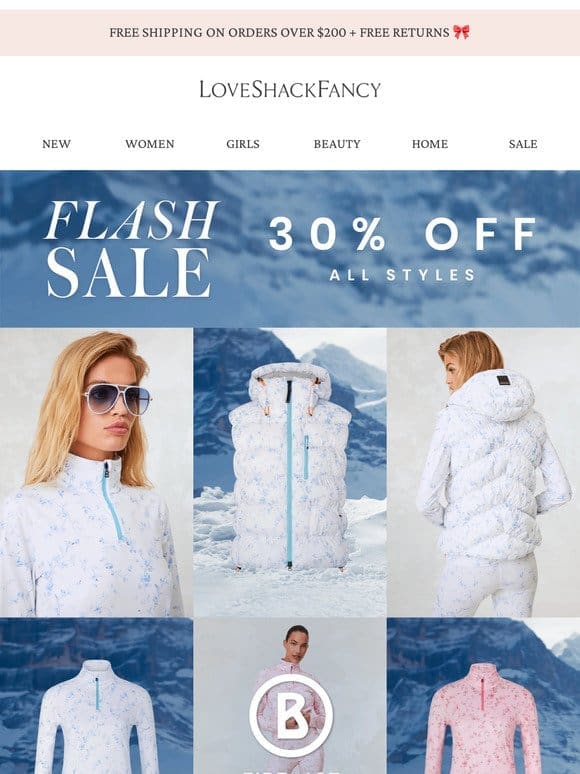 FLASH SALE: LoveShackFancy x Bogner FIRE + ICE