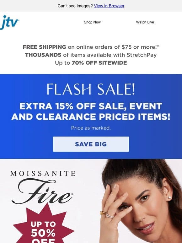 FLASH SALE!