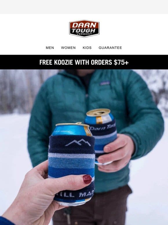 FREE Koozie with Orders $75+