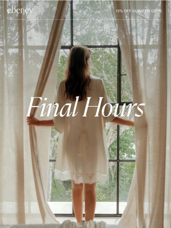 Final Hours: 15% Off PJ’s And More