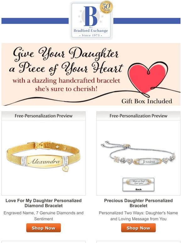 For Daughters: Bracelets That Symbolize Your Bond