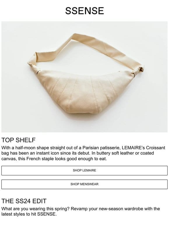 Fresh Baked: LEMAIRE’s Croissant Bag