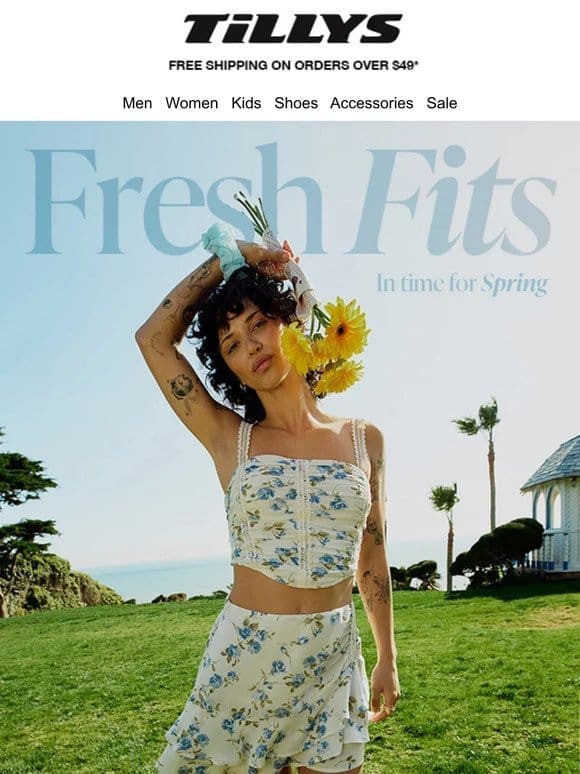 Fresh Fits | It’s Giving Spring