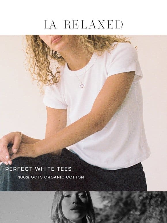 Fresh White Tees