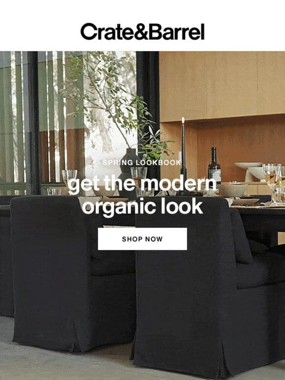 GET THE LOOK | The Modern Organic Home