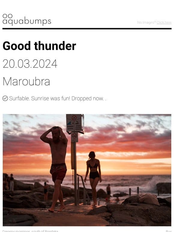 : : Good thunder