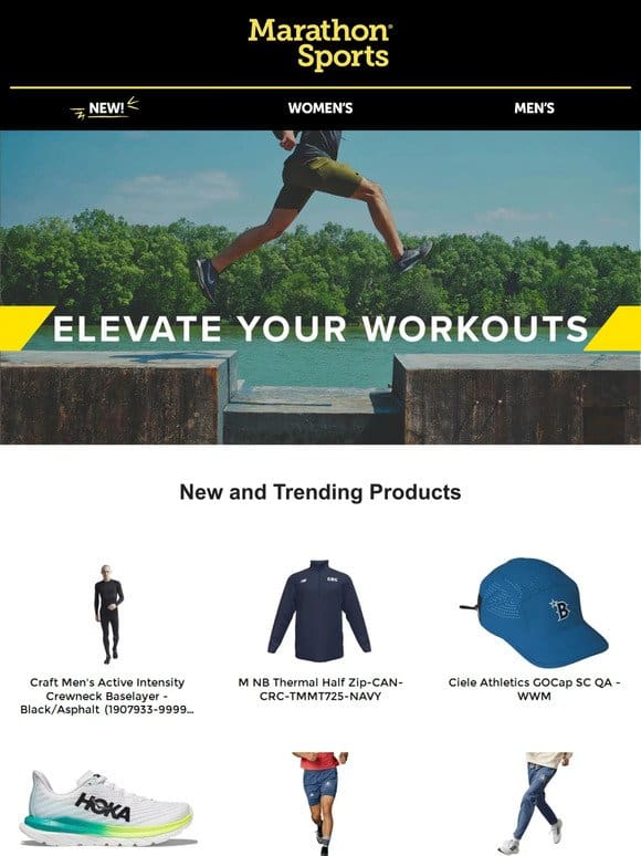 Great deals on the top brands in running