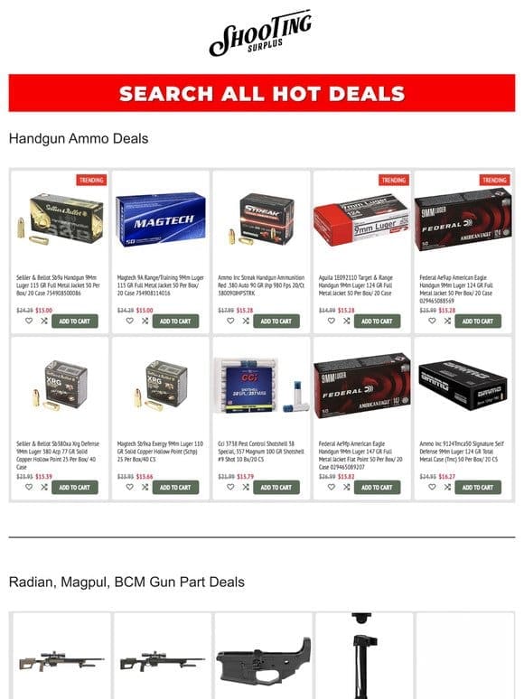 Gun Part Deals on Magpul， Radian， Bcm ! ON SALE