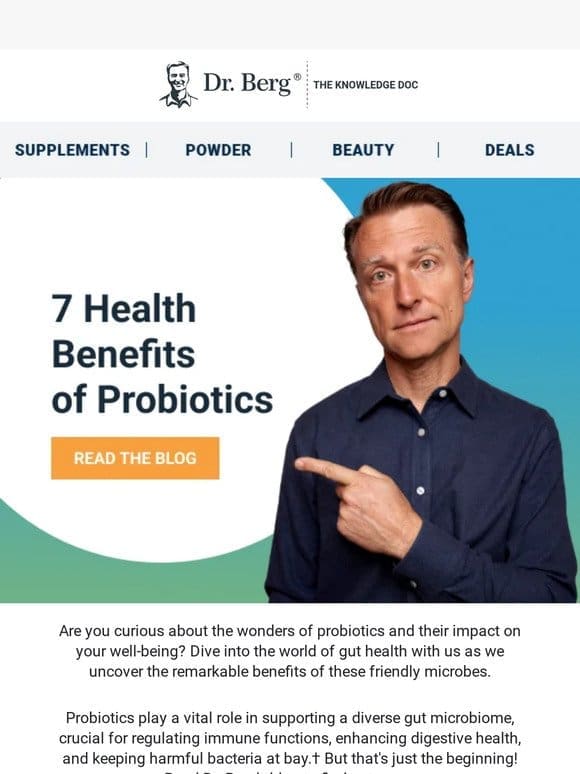 Gut Feelings: Unveil 7 Surprising Benefits of Probiotics!