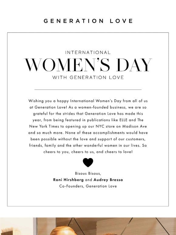 Happy International Women’s Day!