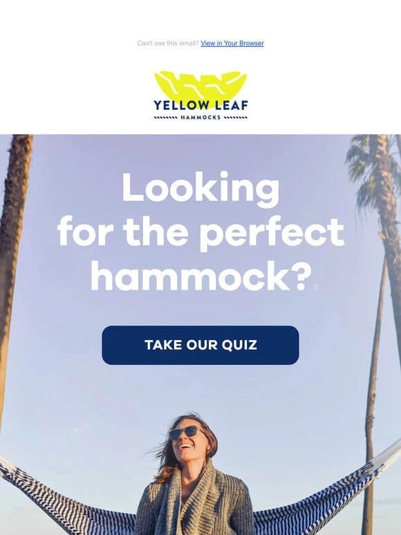 Have you taken our hammock quiz?