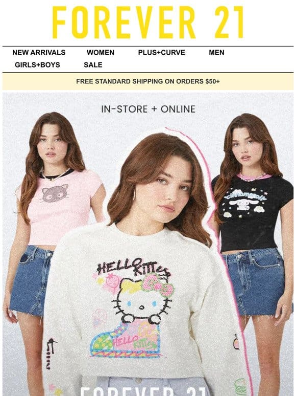 Hello Kitty & Friends Looks for You!