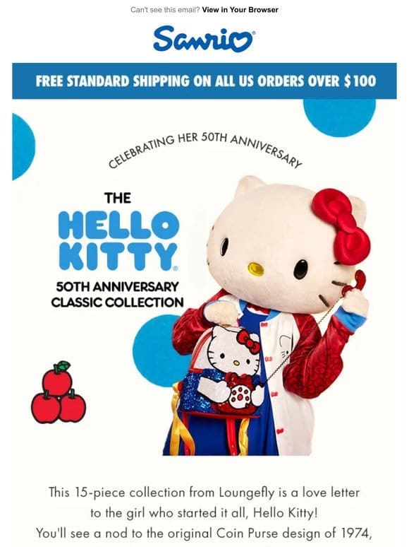 Hello Kitty’s 50th Anniversary – The Classic Collection
