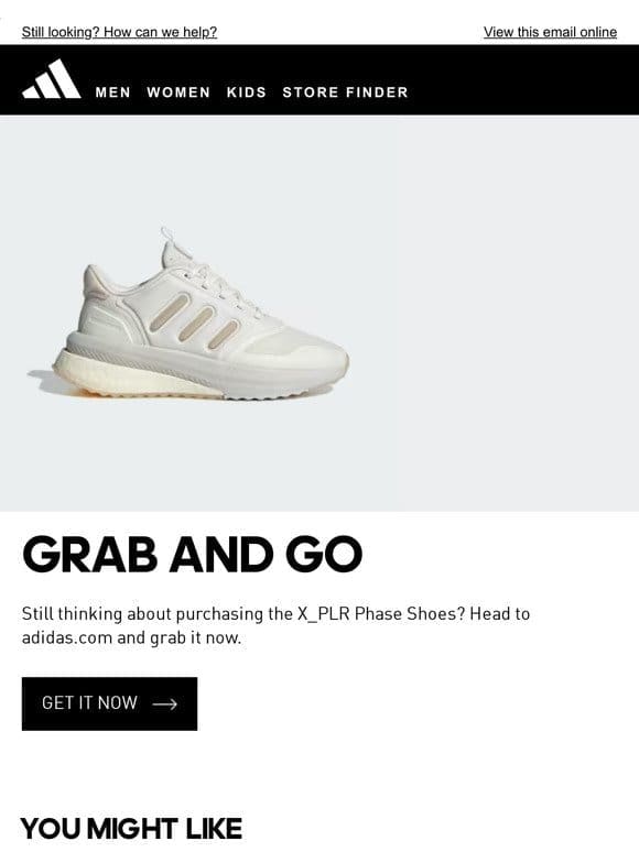 Here’s the X_PLR Phase Shoes you were checking out